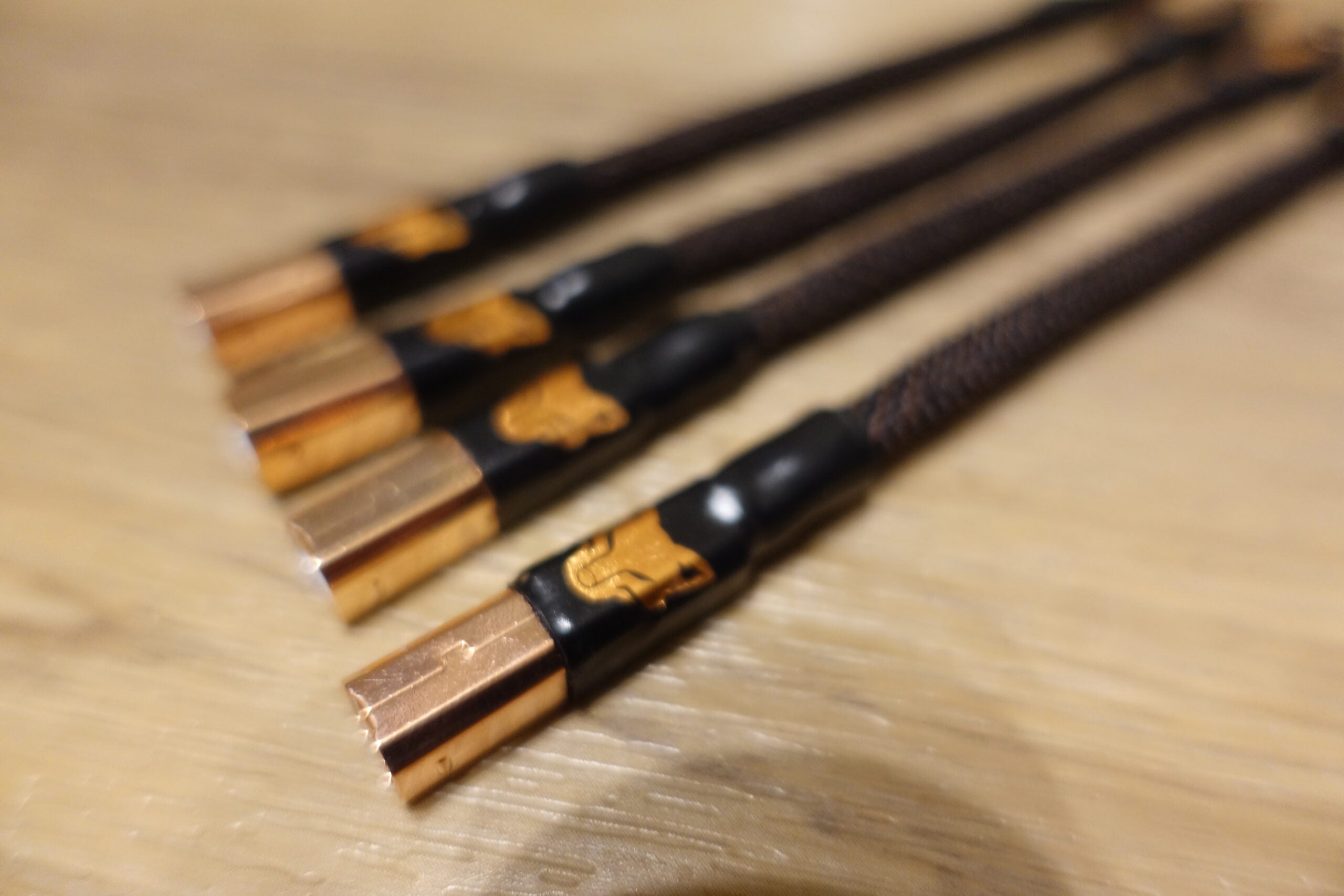 KTE (KitsuneCables) Premium USB Cable (Rose Gold, A - B)