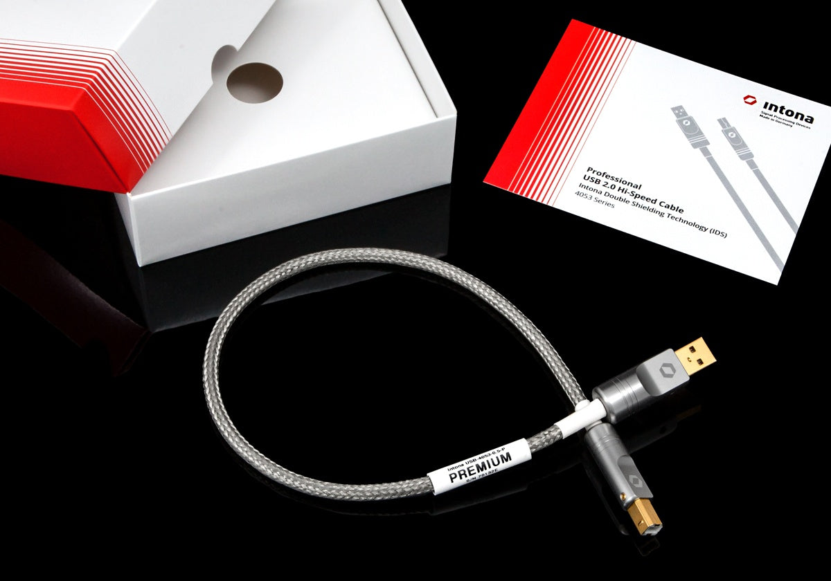 Intona Professional IDS+VNA Impedance Controlled USB cable – Vector Network Analysis (VNA) tested/measured and individually serialized USB cable