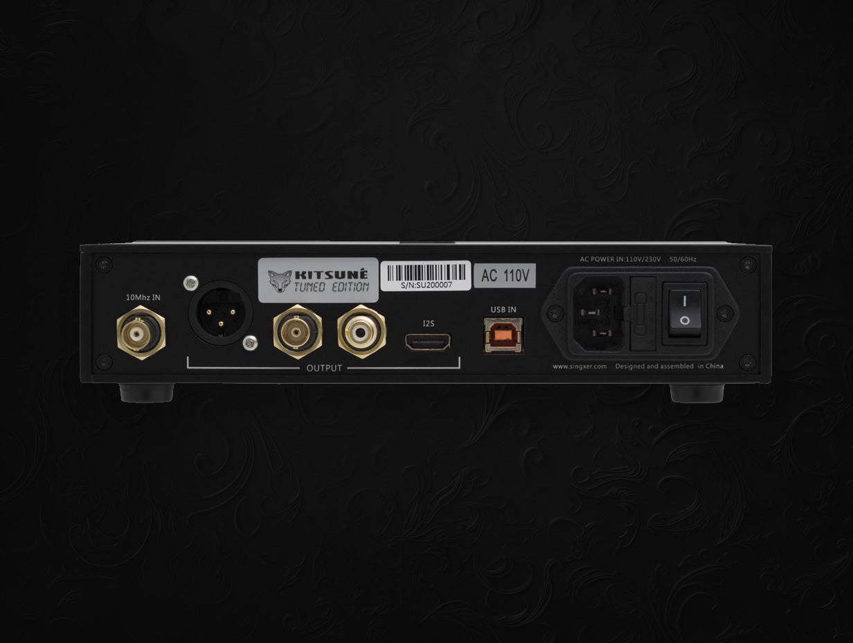 KTE SU-2 : Kitsune Tuned Edition – DSD1024 USB Digital Interface Femto second clock Interface – 3.2uV/2.0uV output noise, 125db PSRR