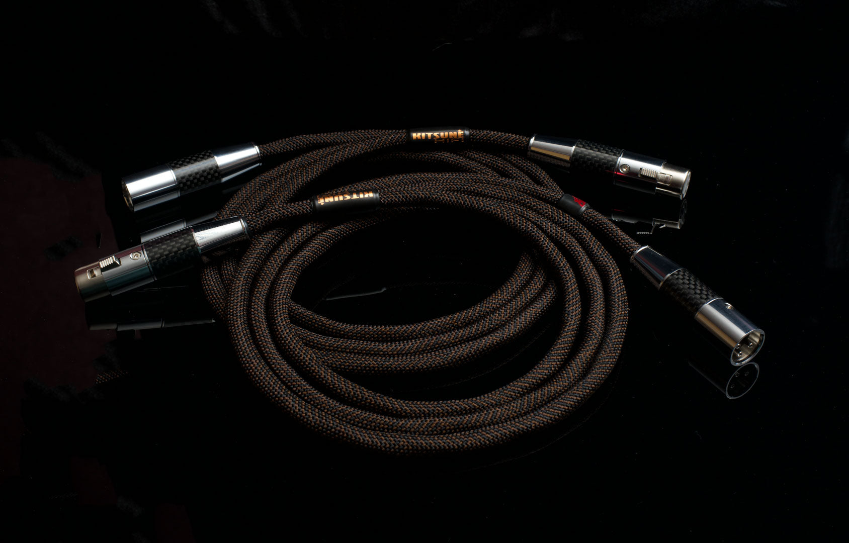 KTE (KitsuneCables) Interconnects – XLR or RCA Hybrid True Litz cable (0.5M – 2.0M)