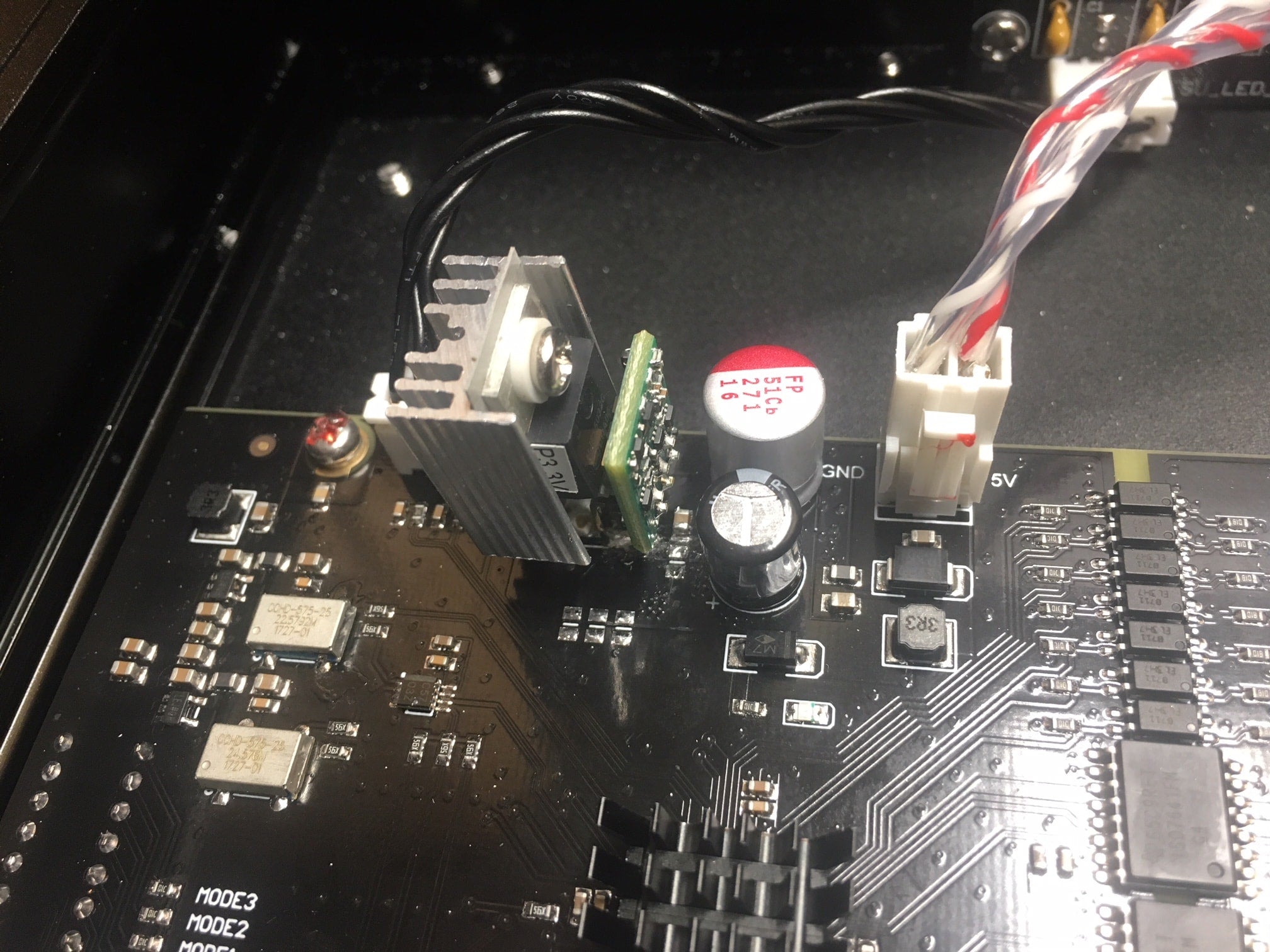 KTE SU-1 DDR (dual discrete regulators): Kitsune Tuned Edition – 3.2uV/2.0uV output noise, 125db PSRR, USB Digital to Digital Convertor XMOS XU208 CPLD DSD512