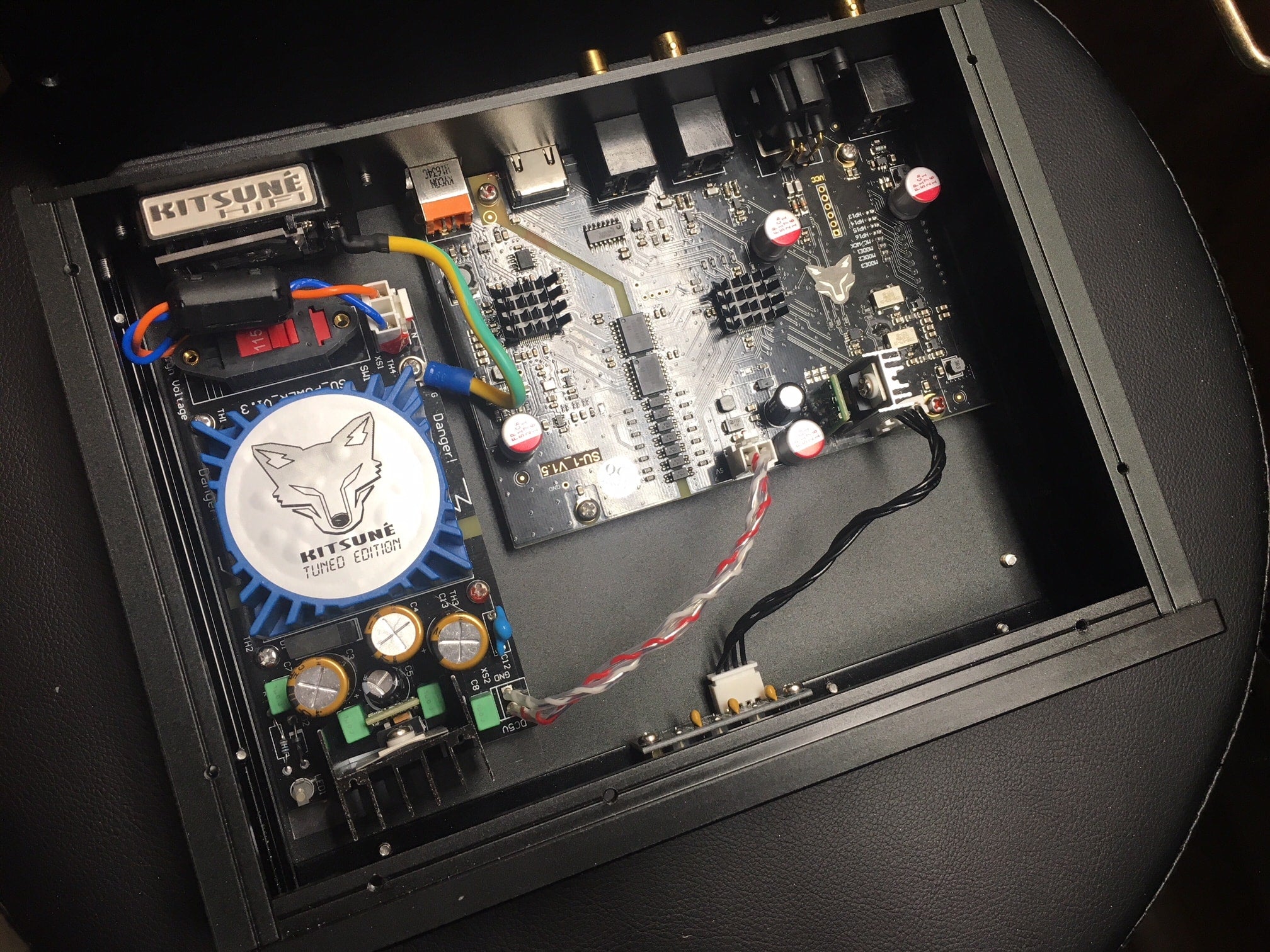 KTE SU-1 DDR (dual discrete regulators): Kitsune Tuned Edition – 3.2uV/2.0uV output noise, 125db PSRR, USB Digital to Digital Convertor XMOS XU208 CPLD DSD512