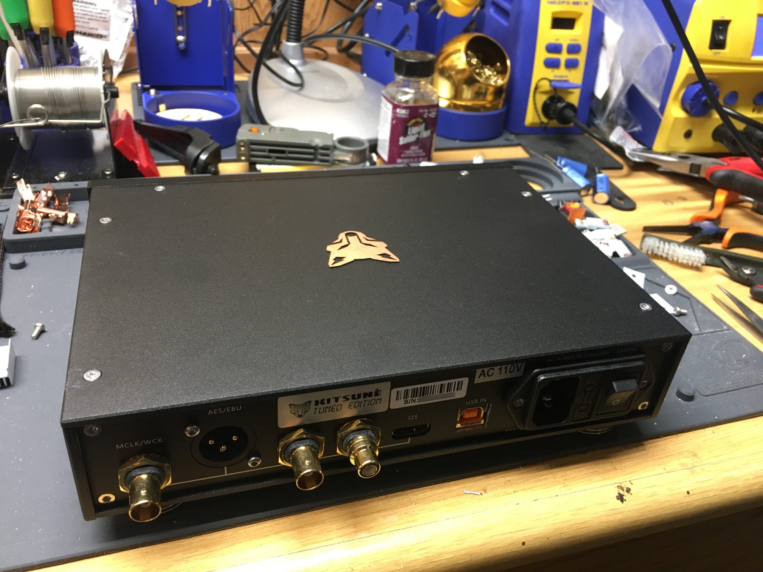 KTE SU-1 DDR (dual discrete regulators): Kitsune Tuned Edition – 3.2uV/2.0uV output noise, 125db PSRR, USB Digital to Digital Convertor XMOS XU208 CPLD DSD512