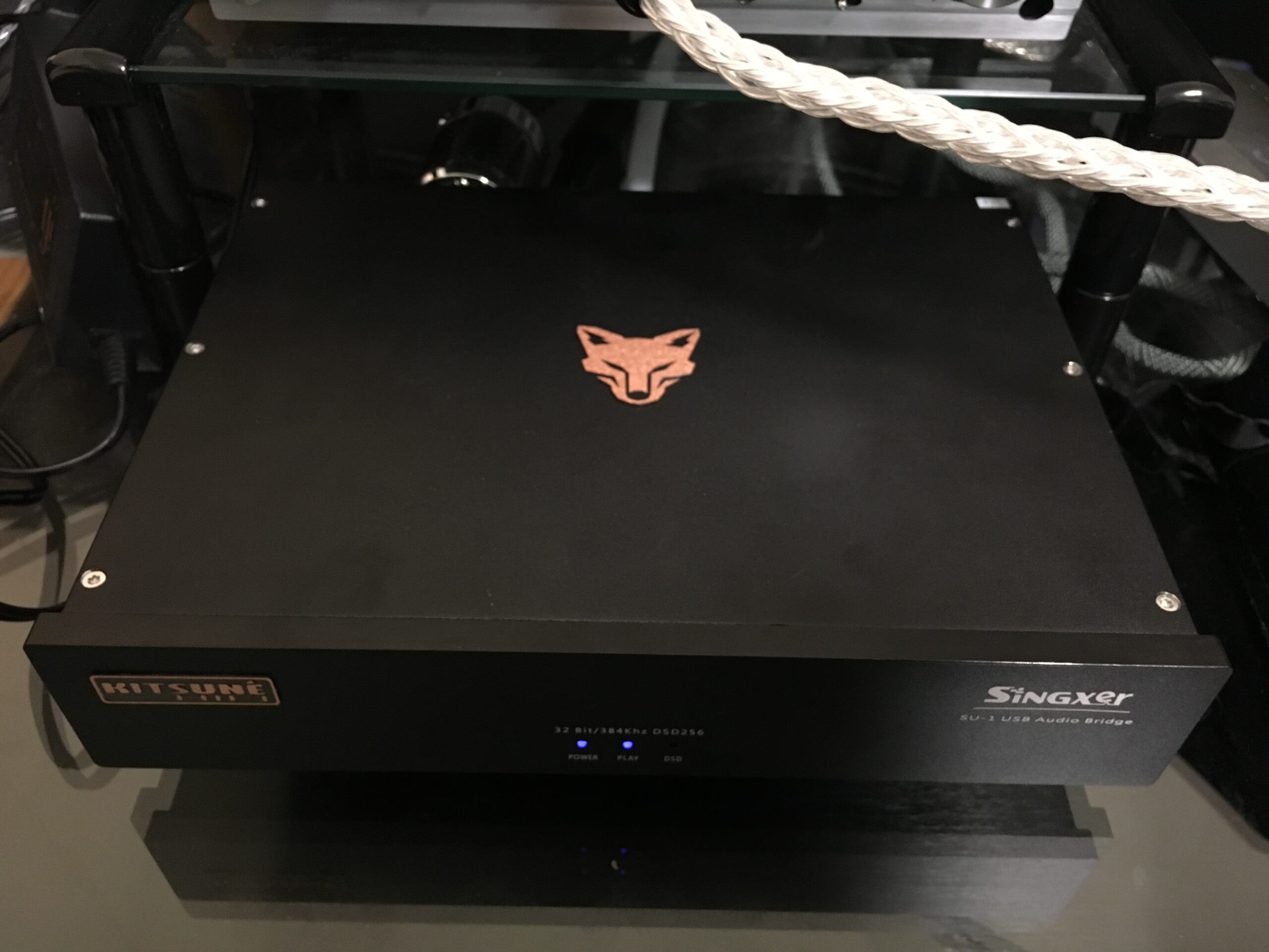 KTE SU-1 DDR (dual discrete regulators): Kitsune Tuned Edition – 3.2uV/2.0uV output noise, 125db PSRR, USB Digital to Digital Convertor XMOS XU208 CPLD DSD512