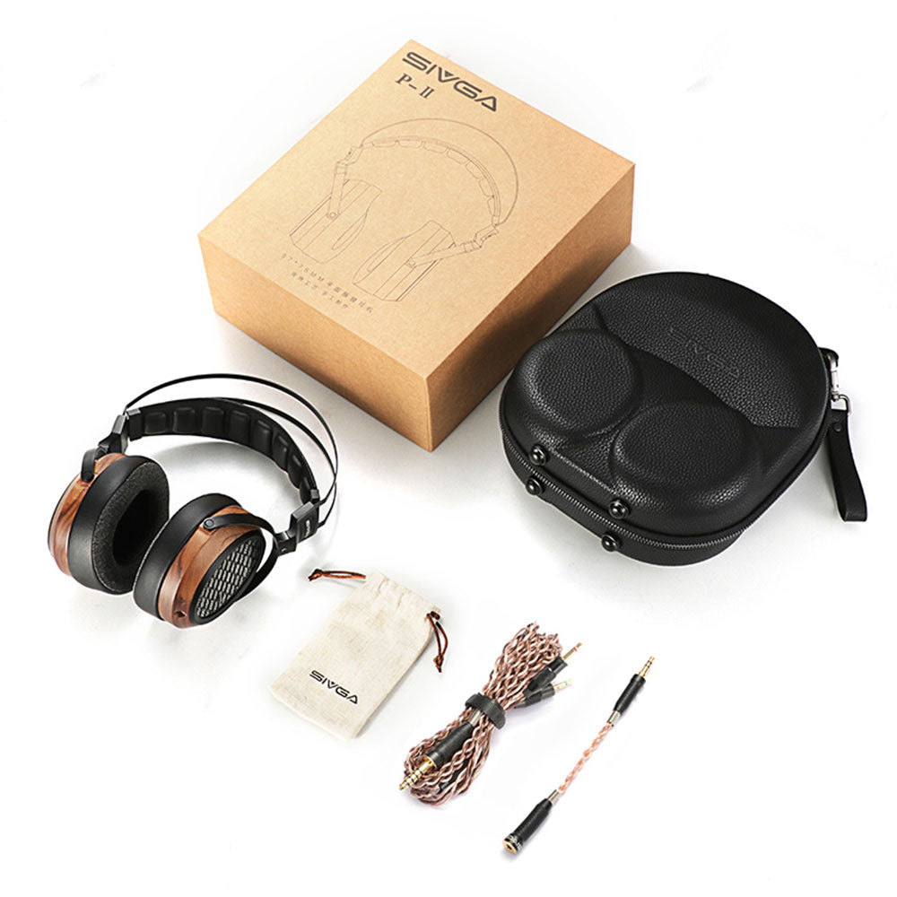 Sivga P-II – Planar Magnetic Over-ear Open-back Wood Headphone