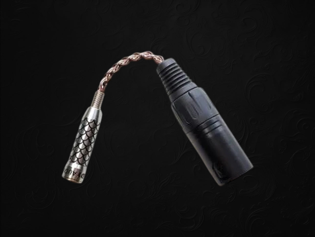 Sivga 4.4mm balanced (female) to (male) 4-pin XLR balanced (male) adapter