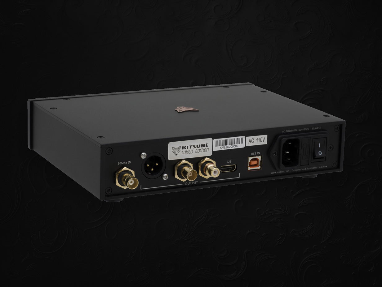 KTE SU-2 : Kitsune Tuned Edition – DSD1024 USB Digital Interface Femto second clock Interface – 3.2uV/2.0uV output noise, 125db PSRR